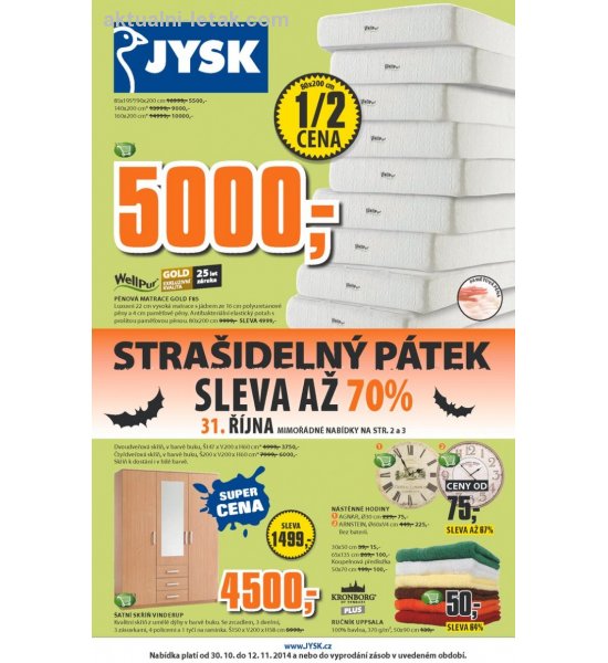 Jysk mimodn letk, aktuln letk, strana 1